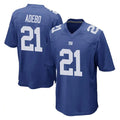 Tocy NY.Giants #21 Paulson Adebo Player Royal Home Game Stitched Jerseys