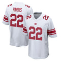 Tocy NY.Giants #22 Najee Harris Player White Home Game Stitched Jerseys