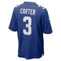 tocy NY.Giants #3 Abdul Carter Royal Team Game Stitched Jerseys