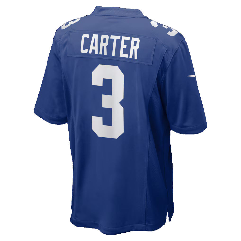 tocy NY.Giants #3 Abdul Carter Royal Team Game Stitched Jerseys
