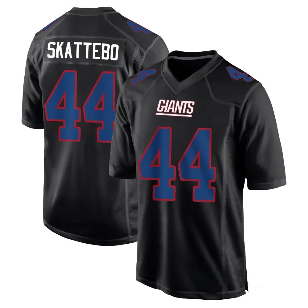 tocy NY.Giants #44 Cam Skattebo Player Black Fashion Game Stitched Jerseys