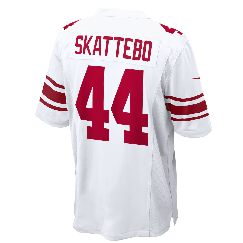 tocy NY.Giants #44 Cam Skattebo Player White Game Football Jerseys