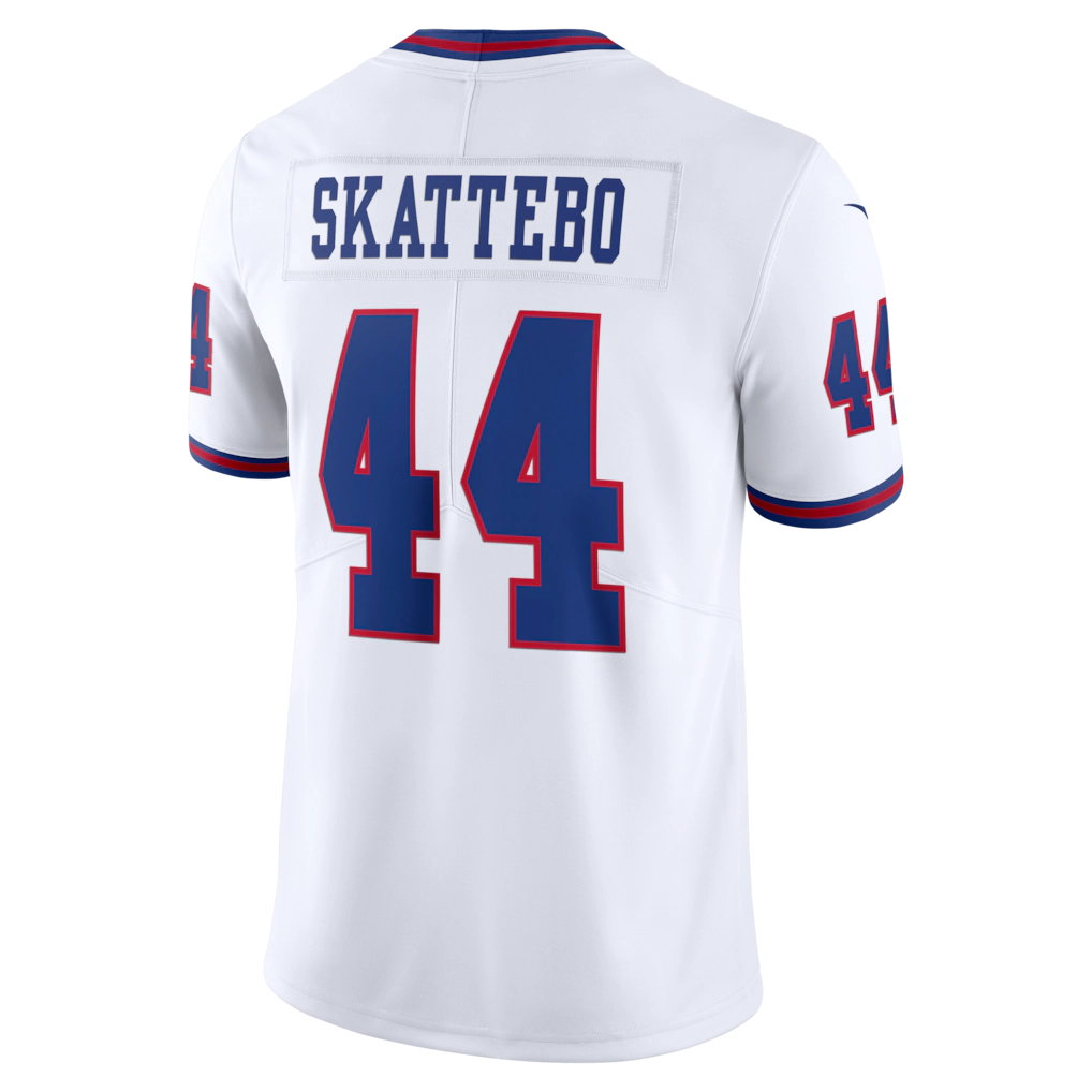 tocy NY.Giants #44 Cam Skattebo White Vapor Untouchable Stitched Limited Jerseys