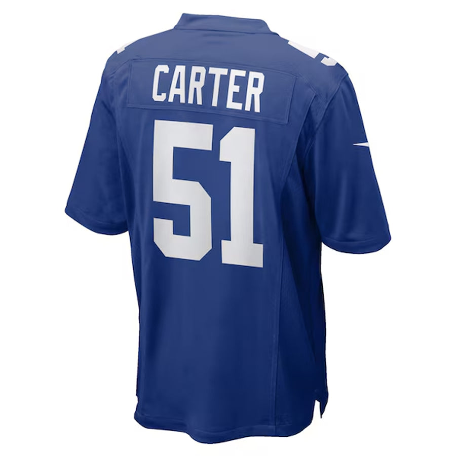 tocy NY.Giants #51 Abdul Carter Player Royal Game Stitched Jerseys