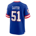 tocy NY.Giants #51 Abdul Carter Player Royal Home Game Stitched Jerseys