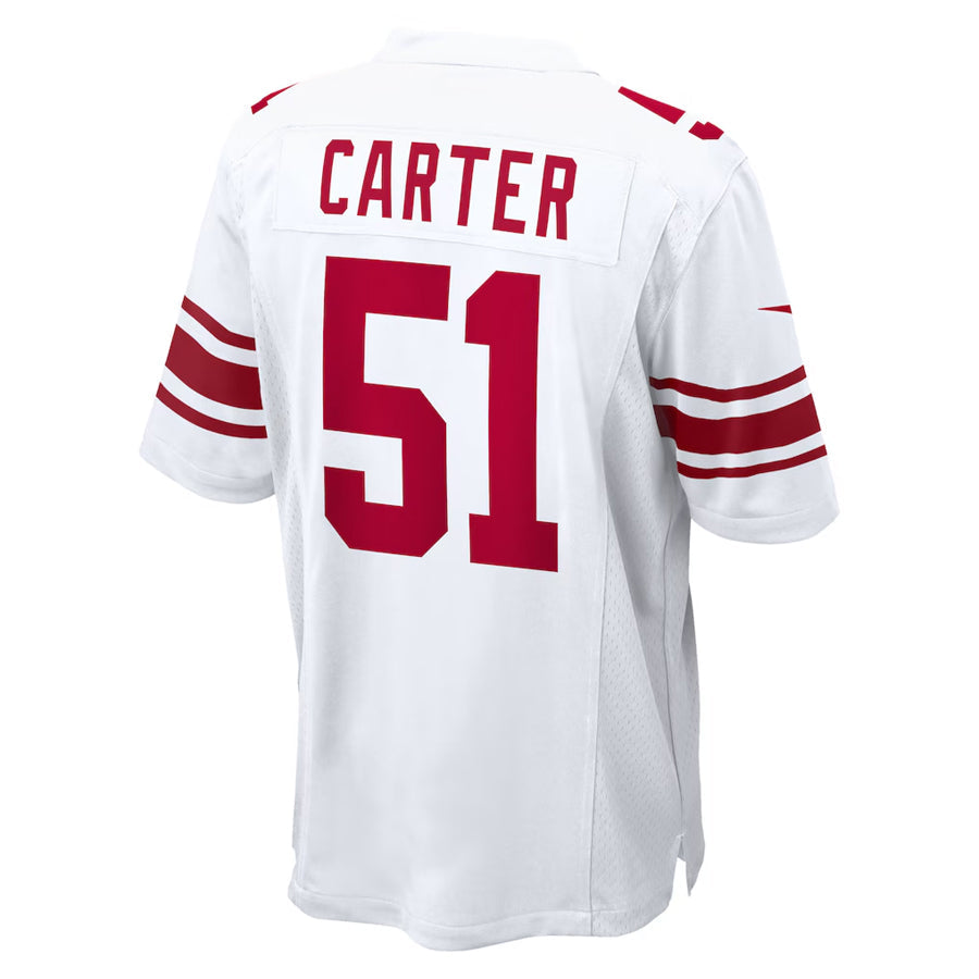 tocy NY.Giants #51 Abdul Carter Player Whtie Game Stitched Jerseys