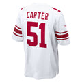 tocy NY.Giants #51 Abdul Carter Player Whtie Game Stitched Jerseys