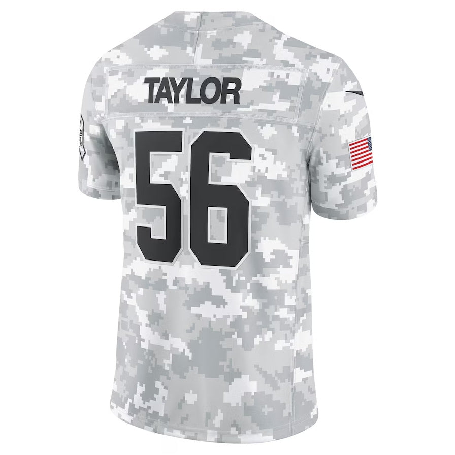tocy NY.Giants #56 Lawrence Taylor Arctic Camo 2024 Salute to Service Retired Player Limited Stitched Jerseys