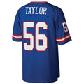 tocy NY.Giants #56 Lawrence Taylor Mitchell & Ness Royal Big & Tall Retired Player Replica Stitched Jerseys