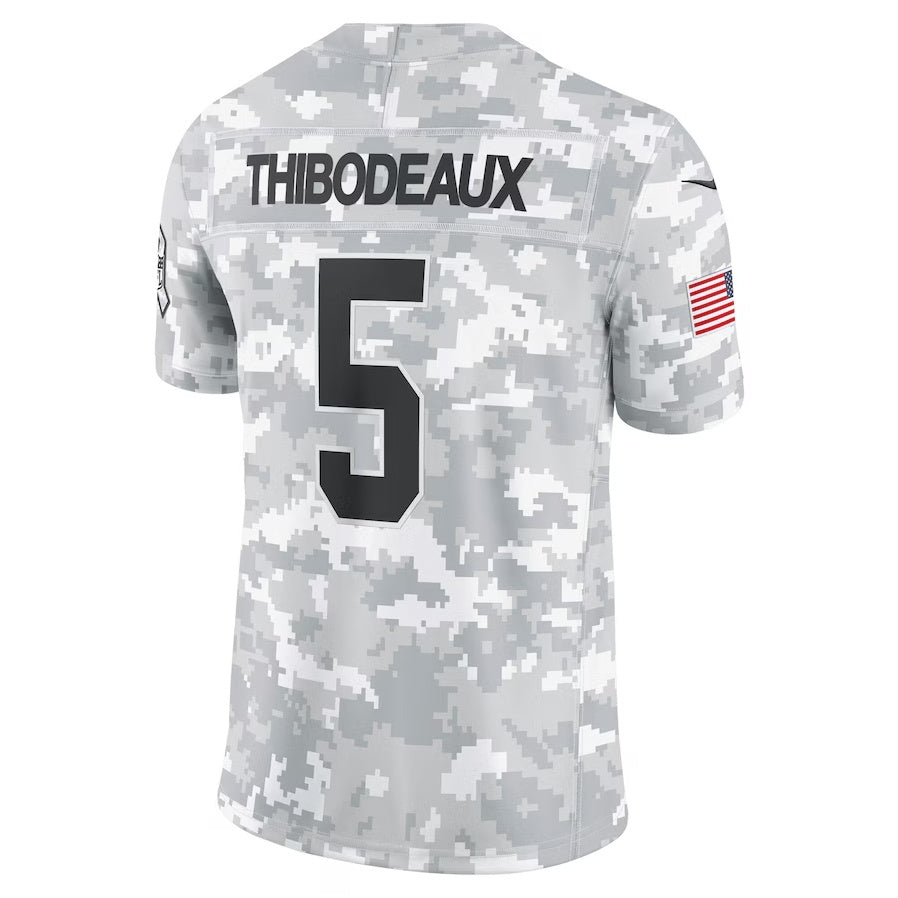tocy NY.Giants #5 Kayvon Thibodeaux Arctic Camo 2024 Salute to Service Stitched Jerseys