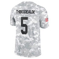 tocy NY.Giants #5 Kayvon Thibodeaux Arctic Camo 2024 Salute to Service Stitched Jerseys