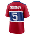 tocy NY.Giants #5 Kayvon Thibodeaux Century Red Alternate Player Game Stitched Jerseys