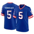 Tocy NY.Giants #5 Kayvon Thibodeaux Player Royal Classic Home Game Stitched Jerseys