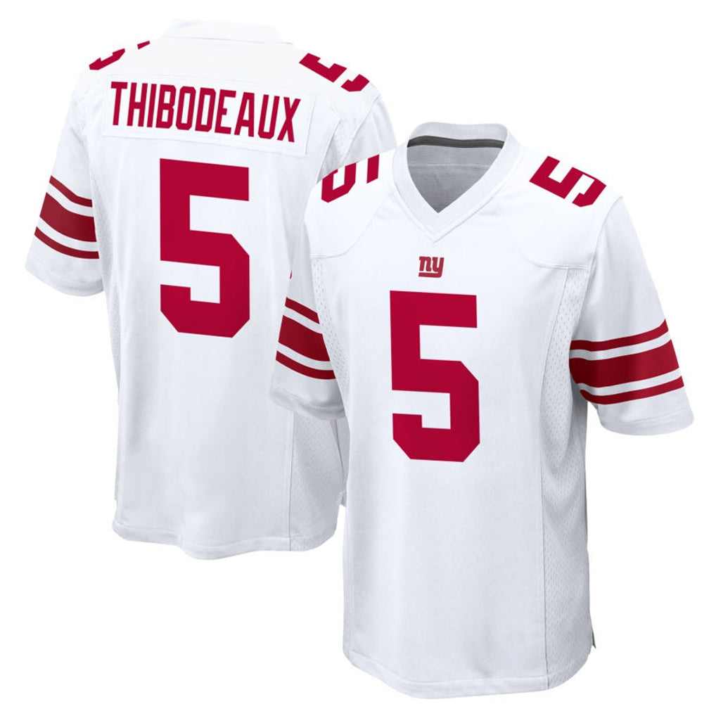 Tocy NY.Giants #5 Kayvon Thibodeaux Player White Home Game Stitched Jerseys