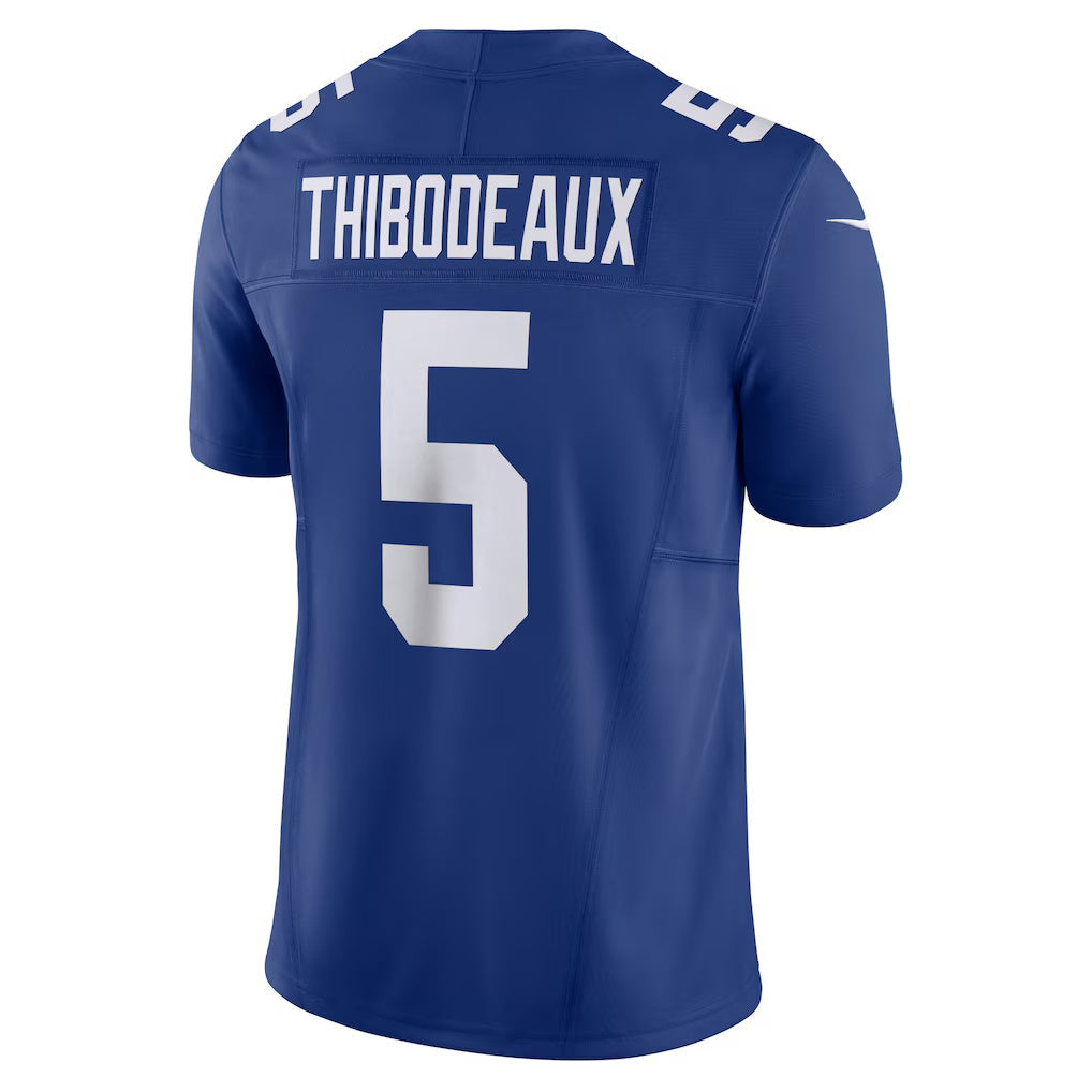 tocy NY.Giants #5 Kayvon Thibodeaux Royal Vapor F.U.S.E. Limited Stitched Jerseys