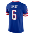 tocy NY.Giants #6 Jaxson Dart Royal Legacy Vapor Untouchable Stitched Limited Jerseys