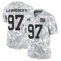 tocy NY.Giants #97 Dexter Lawrence II Player Arctic Camo Salute to Service Limited Stitched Jerseys