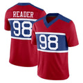 Tocy NY.Giants #98 DJ Reader Player Red Century Vapor F.U.S.E. Home Game Stitched Jerseys