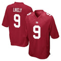 Tocy NY.Giants #9 Lsaiah Likely Player Red Home Game Stitched Jerseys