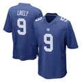 Tocy NY.Giants #9 Lsaiah Likely Player Royal Home Game Stitched Jerseys