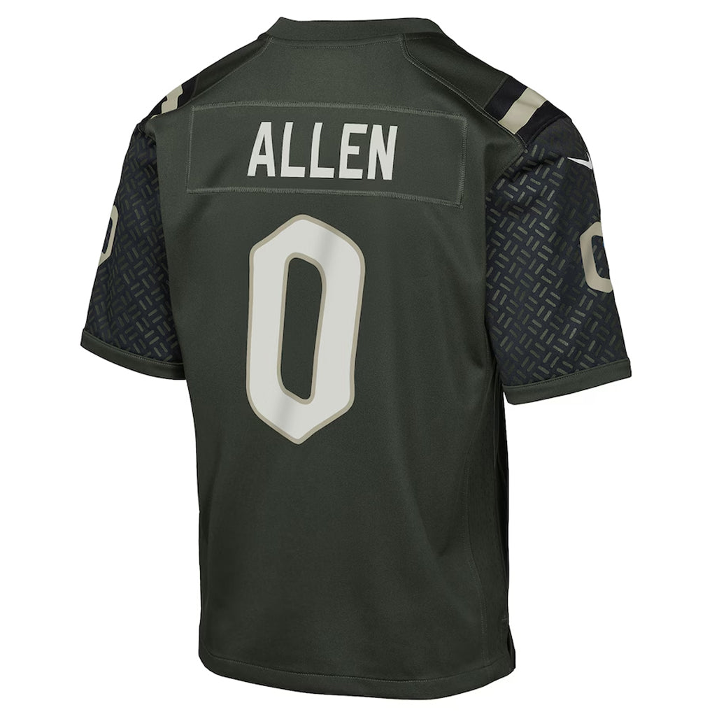 tocy NY.Jets #0 Braelon Allen Player Gotham Green Rivalries Collection Game Stitched Jerseys