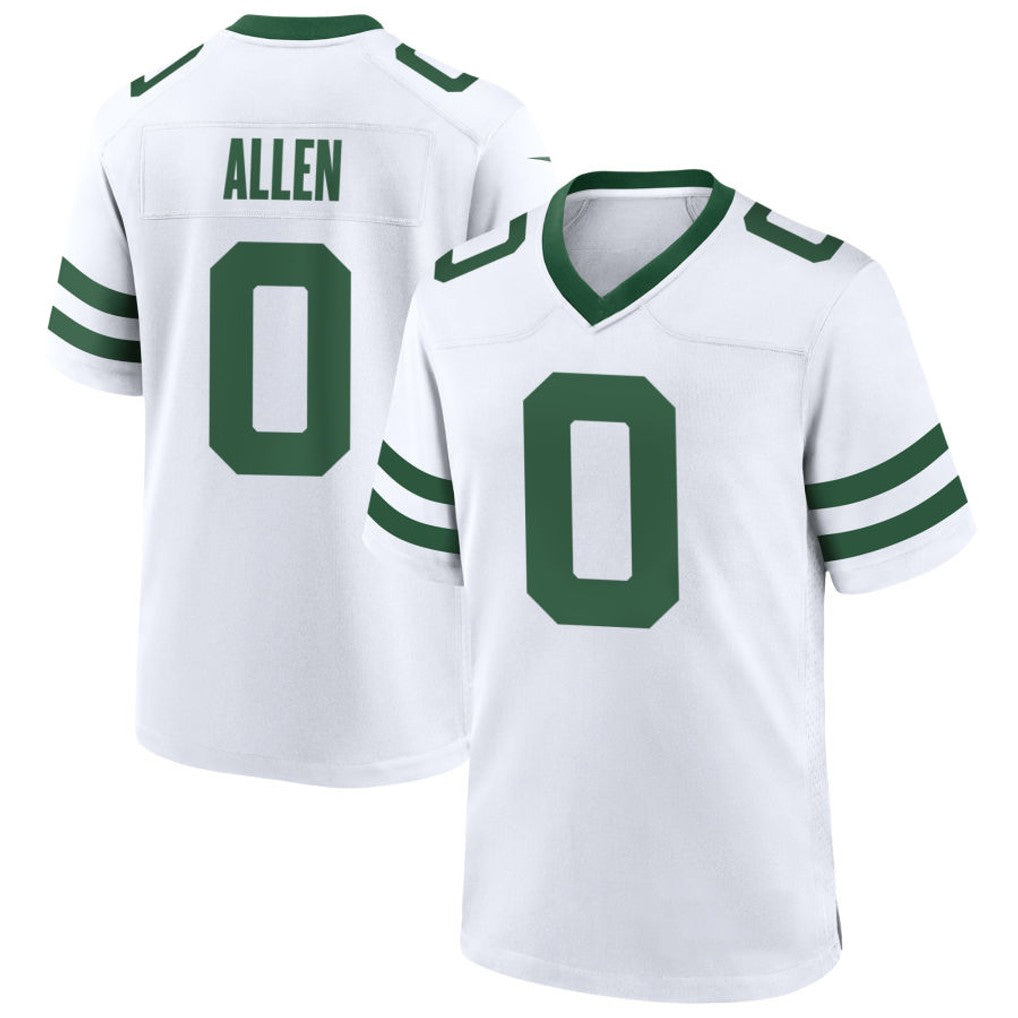 tocy NY.Jets #0 Braelon Allen Player White Home Game Stitched Jerseys