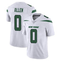 Tocy NY.Jets #0 Braelon Allen Player White Spotlight Limited Vapor Home Game Stitched Jerseys