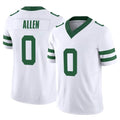tocy NY.Jets #0 Braelon Allen Player White Vapor F.U.S.E. Limited Stitched Jerseys