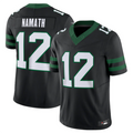 tocy NY.Jets #12 Joe Namath Legacy Black Vapor F.U.S.E. Limited Jersey Stitched American Stitched Jerseys