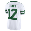 tocyNY.Jets #12 Joe Namath Legacy White Vapor F.U.S.E. Limited Jersey Stitched American Stitched Jerseys