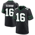tocy NY.Jets #16 Vinny Testaverde Player Black Home Game Stitched Jerseys