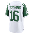 tocy NY.Jets #16 Vinny Testaverde White Retired Player Alternate Game Stitched Jerseys