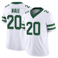 Tocy NY.Jets #20 Breece Hall Player White Legacy Limited Vapor F.U.S.E. Home Game Stitched Jerseys