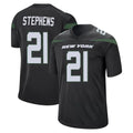 Tocy NY.Jets #21 Brandon Stephens Player Stealth Black Home Game Stitched Jerseys