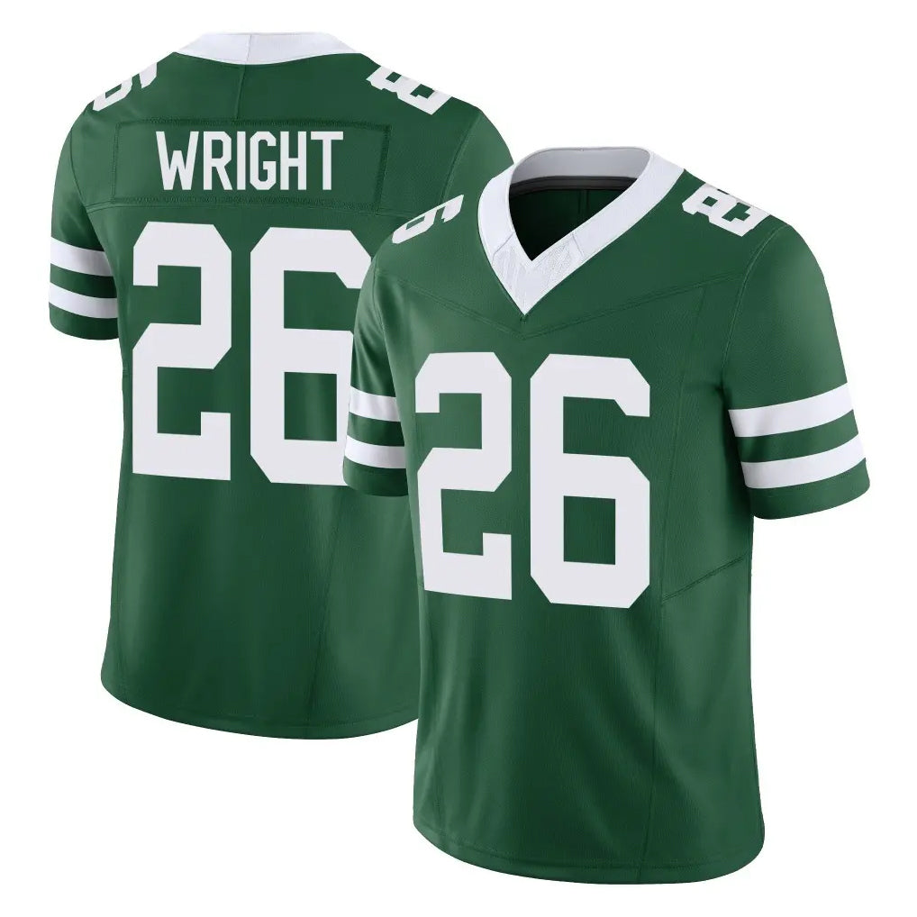 Tocy NY.Jets #26 Nahshon Wright Player Green Legacy Limited Vapor F.U.S.E. Home Game Stitched Jerseys
