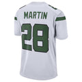 tocy NY.Jets #28 Curtis Martin Player White Game Stitched Jerseys