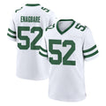 Tocy NY.Jets #52 Kingsley Enagbare Player White Legacy Home Game Stitched Jerseys