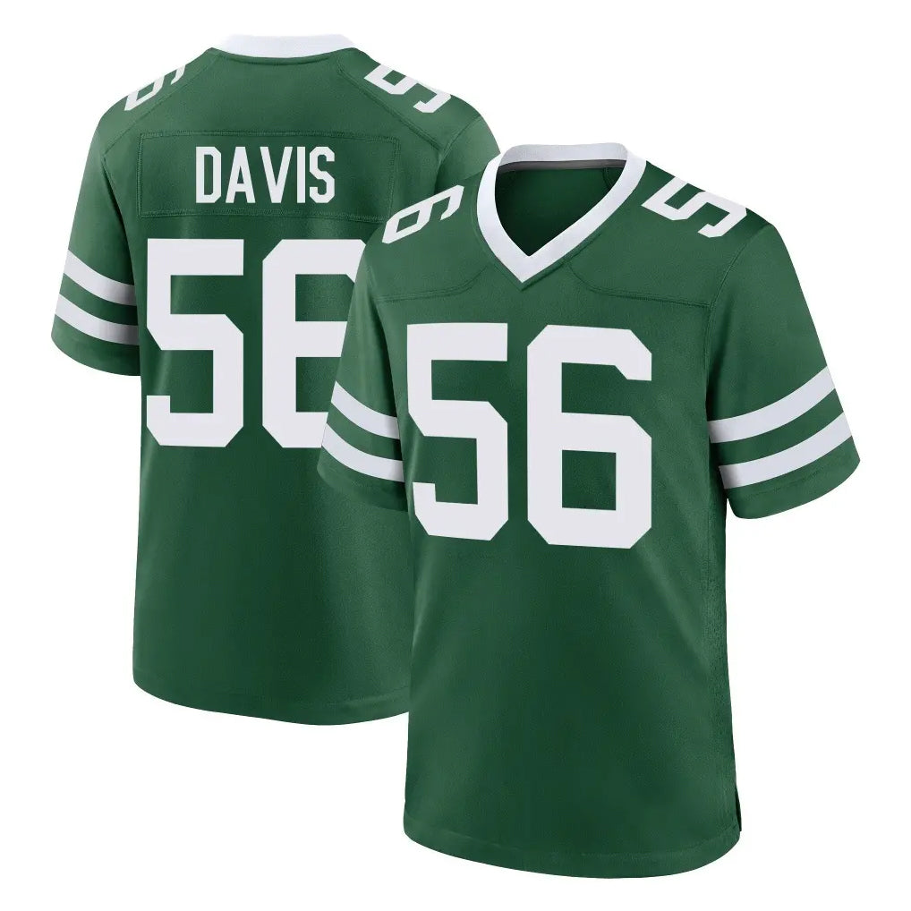Tocy NY.Jets #56 Demario Davis Player Green Legacy Home Game Stitched Jerseys
