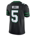 tocy NY.Jets #5 Garrett Wilson Legacy Black Alternate Vapor F.U.S.E. Limited Stitched Jerseys