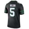 tocy NY.Jets #5 Garrett Wilson Legacy Black Legend Jersey Stitched American Stitched Jerseys