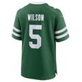 tocy NY.Jets #5 Garrett Wilson Legacy Green Game Jersey Stitched American Stitched Jerseys