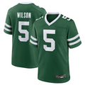 tocy NY.Jets #5 Garrett Wilson Legacy Green Game Jersey Stitched American Stitched Jersey