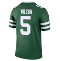 tocy NY.Jets #5 Garrett Wilson Legacy Green Legend Jersey Stitched American Stitched Jerseys