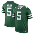 tocy NY.Jets #5 Garrett Wilson Legacy Green Legend Jersey Stitched American Stitched Jersey