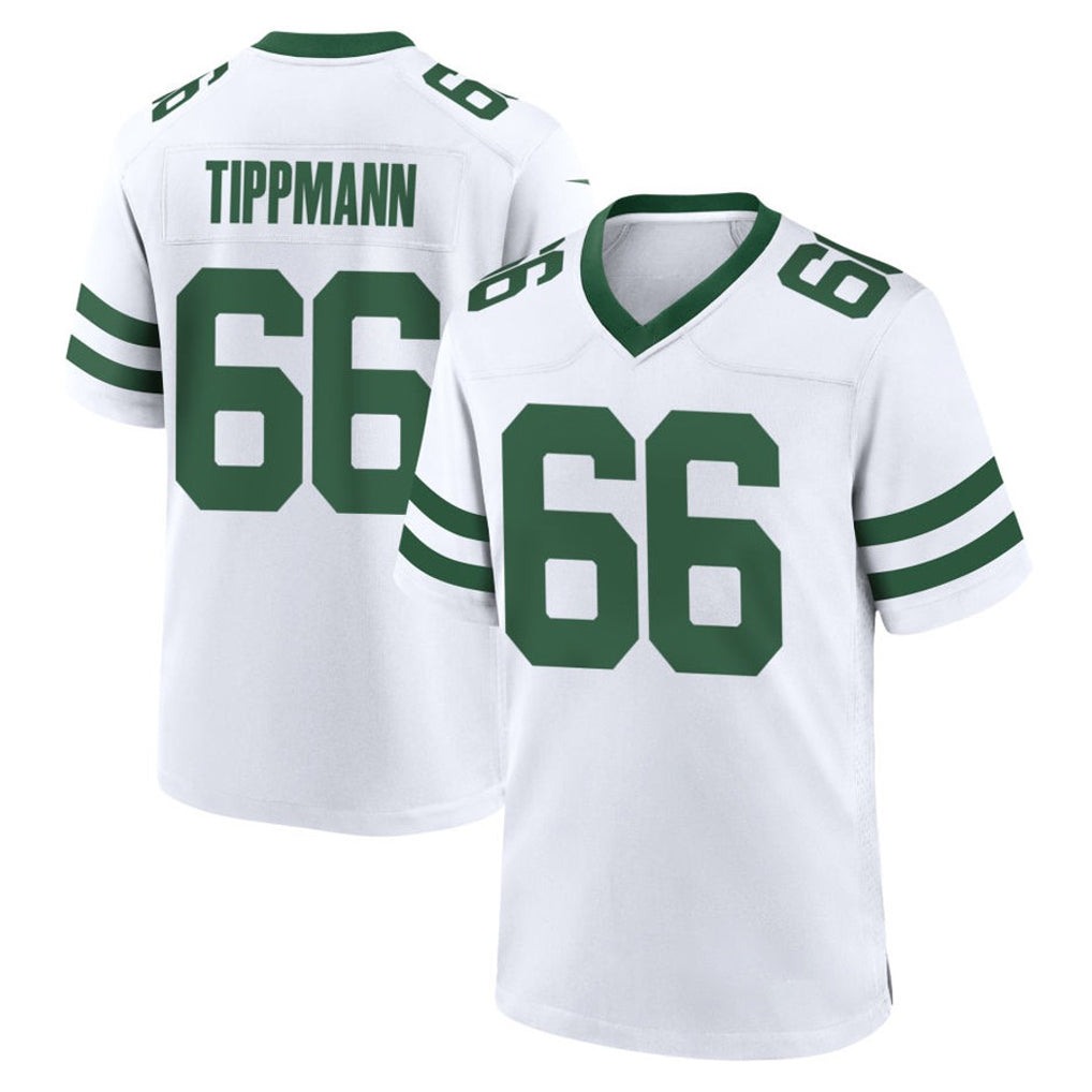 Tocy NY.Jets #66 Joe Tippmann Player White Legacy Home Game Stitched Jerseys