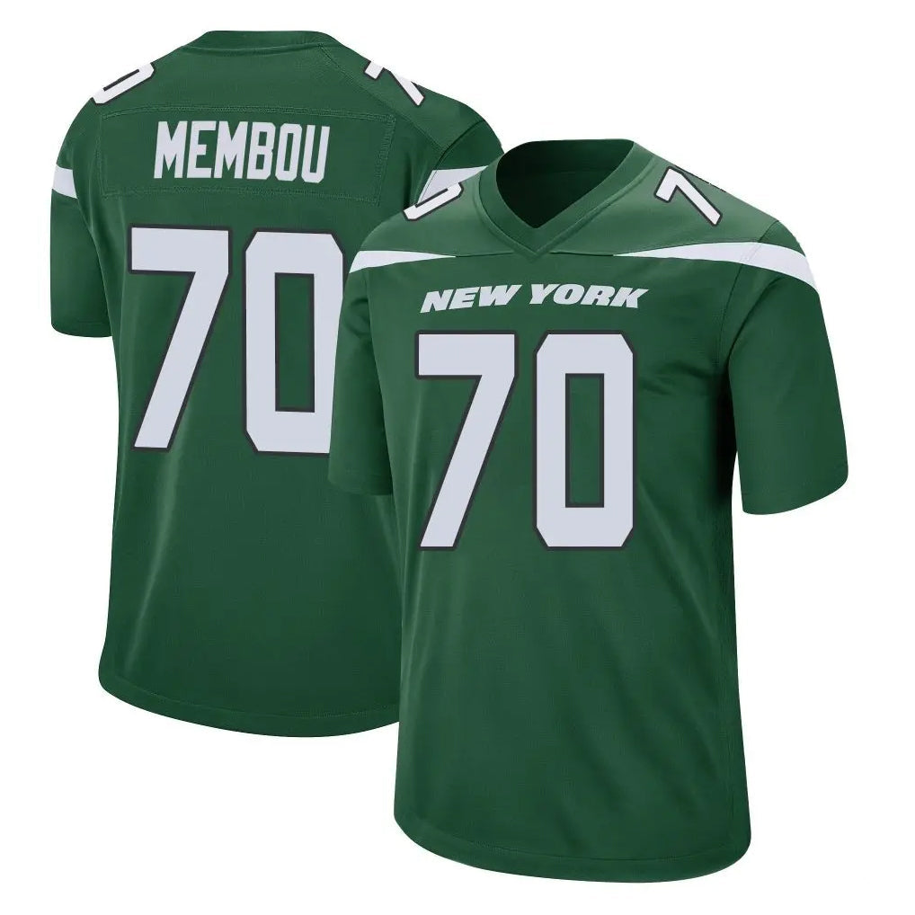 Tocy NY.Jets #70 Armand Membou Player Green Home Game Stitched Jerseys