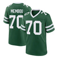 Tocy NY.Jets #70 Armand Membou Player Green Legacy Home Game Stitched Jerseys