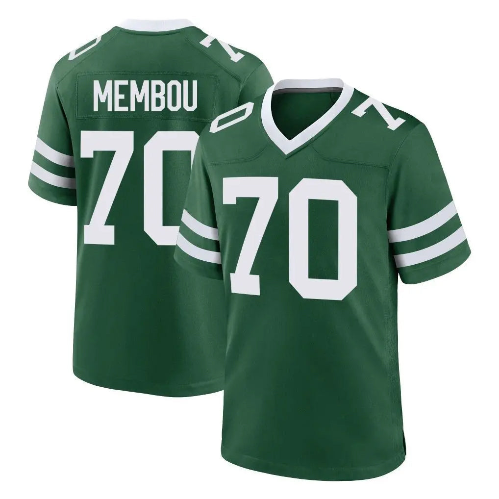 Tocy NY.Jets #70 Armand Membou Player Green Legacy Home Game Stitched Jerseys