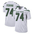 Tocy NY.Jets #74 Olu Fashanu Player White Spotlight Home Game Stitched Jerseys
