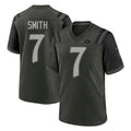 Tocy NY.Jets #7 Geno Smith Player Green 2025 Rivalries Collection Home Game Stitched Jerseys